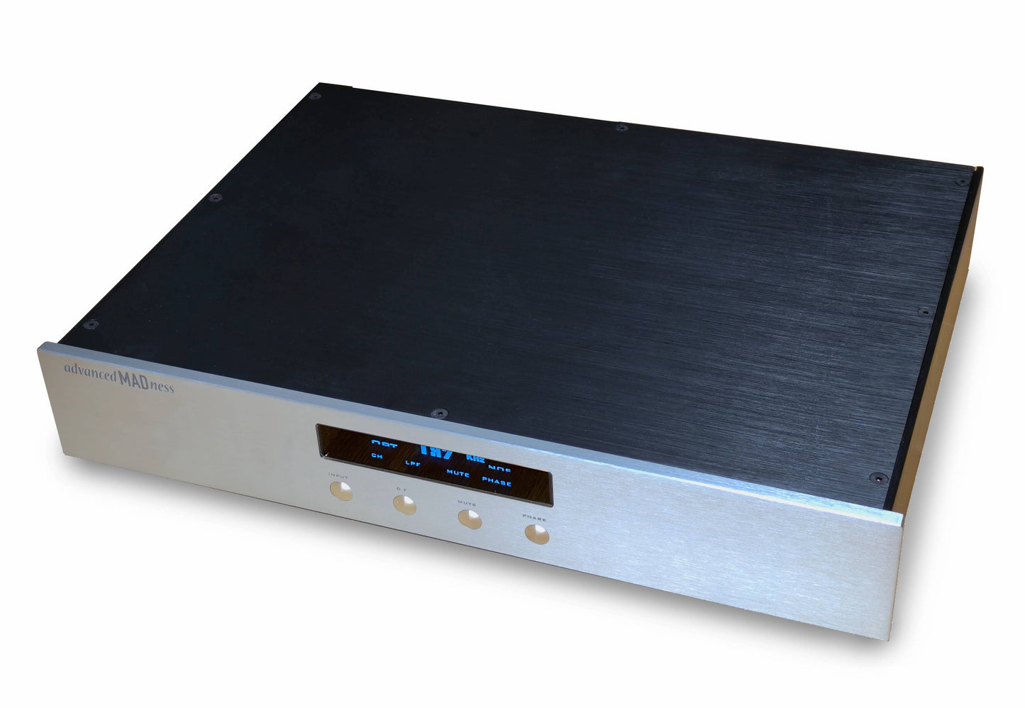 advancedMADness TDA1541 Digital - Analog Konverter silber/schwarz