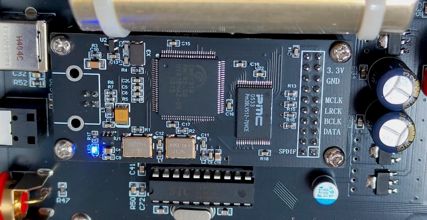 pureMADness 16XTDA1543 Parallel DAC in Silber