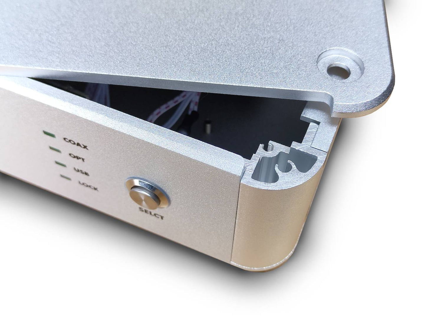 pureMADness 16XTDA1543 Parallel DAC in Silber