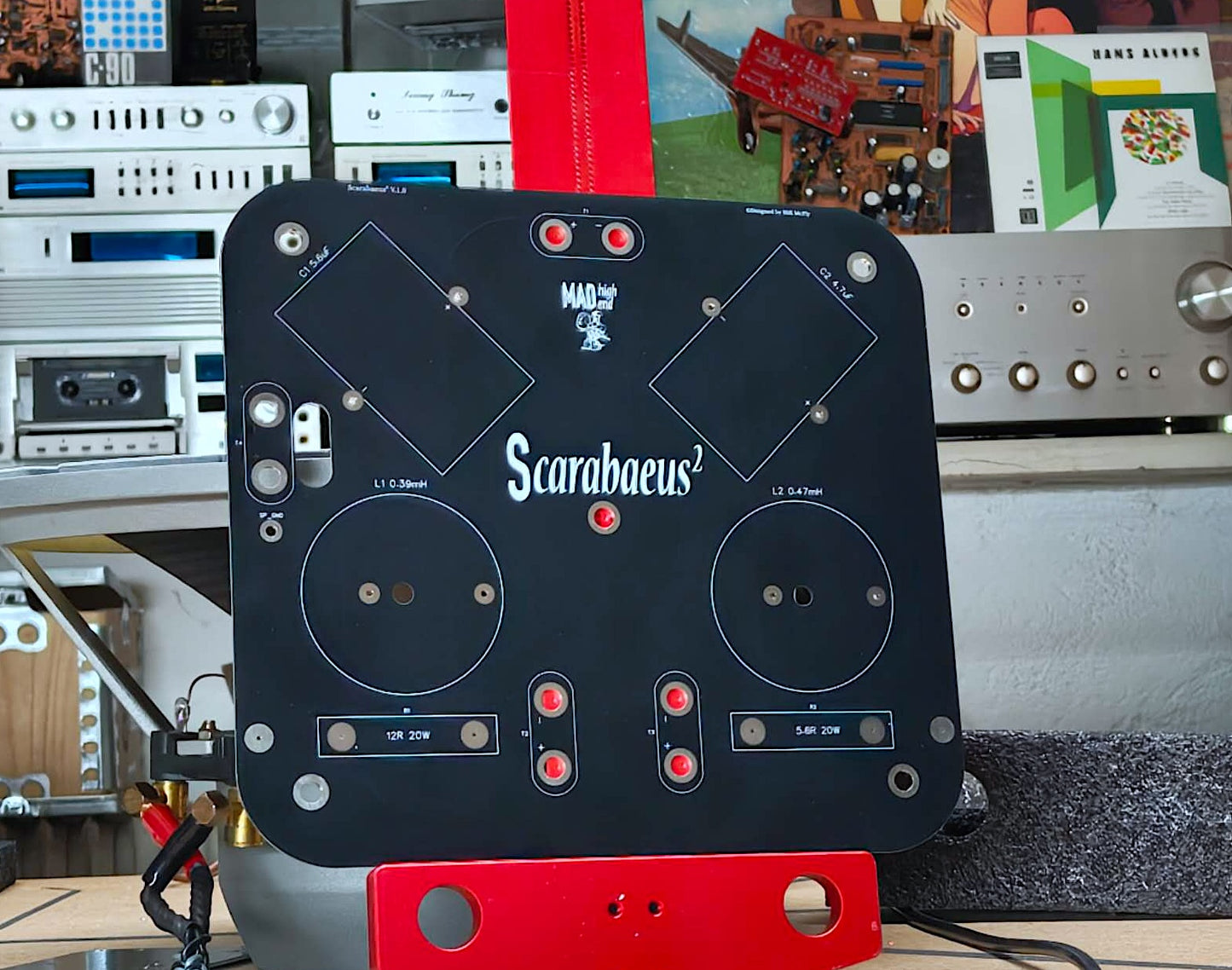 Scarabaeus Quadrat Weiche (Paar)