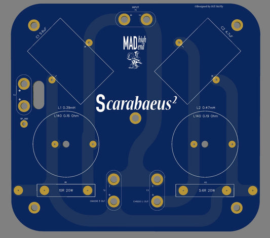 Scarabaeus Quadrat Weiche (Paar)