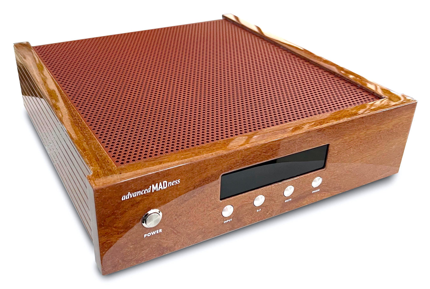 advancedMADness  TDA1541 Digital -  Analog Konverter  Holz/Lack/Alu